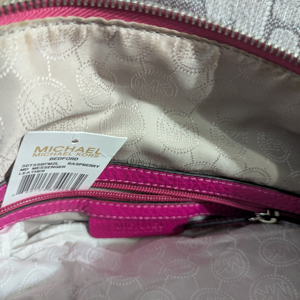 Michael Kors Fuchsia Crossbody Bag - Picture 6 of 6